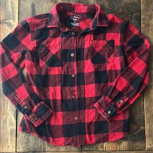 Button Up Boy’s LS Shirt